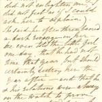 Letter from Mrs Marlay to her son Brinsley