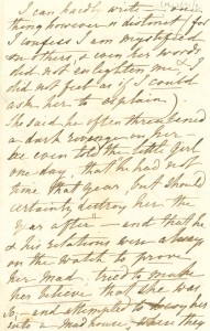 Letter from Mrs Marlay to her son Brinsley