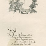 German verses dedicated to Charlotte Sophie, Countess Bentinck, 1757 (BK 7/2)