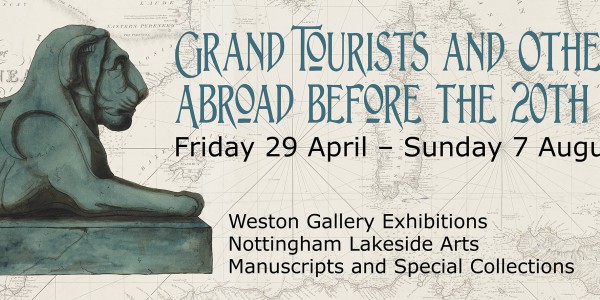 Grand Tourists exhibition banner