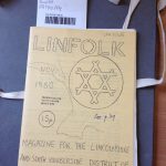Cover of 'Linfolk' magazine