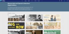 Manuscripts and Special Collections Digital Gallery