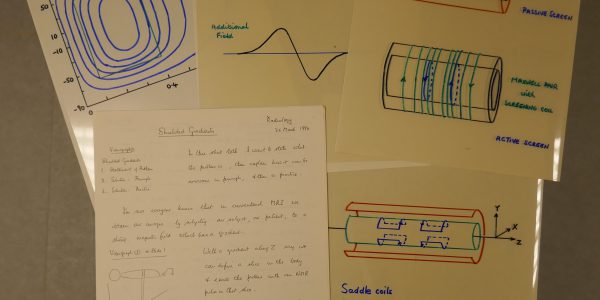 Notes and overhead projector transparencies for a lecture on ‘Shielded Gradients’; 1990