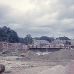 Photograph of Sherwood Hall of Residence under construction, 1963