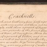 Handwritten recipe in one long, run-on paragraph as was common of the time, written in a very clear and neat style.