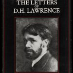 Black book cover with a photo of DH Lawrence and the text The Letter of D H Lawrence