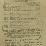 Newsletter published by the UoN Women Group in 1981