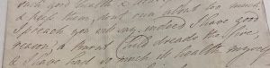 Handwritten letter from the Viscountess Torrington to the Duchess of Portland.