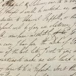 Handwritten letter from Richard Cavendish to the Duchess of Portland