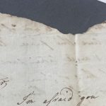 Handwritten letter from William Cavendish to the Duchess of Portland