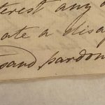 Handwritten letter from Viscountess Torrington to the Duchess of Portland.
