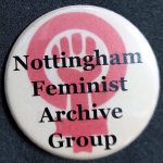 Nottingham Feminist Archive Group Badge