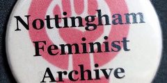 Nottingham Feminist Archive Group Badge