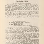 Article about the visit of Mahatma Gandhi to Beeston, published in the University College Nottingham magazine, The gong, Christmas Term 1931, p.28-30.