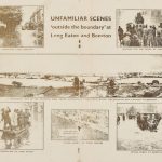 Compilation of photographs showing scenes of flooding in Long Eaton and Beeston in 1932.