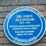 Blue Plaque for Dr John Alcindor