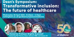 Dean's Symposium: Transformative inclusion: The future of healthcare