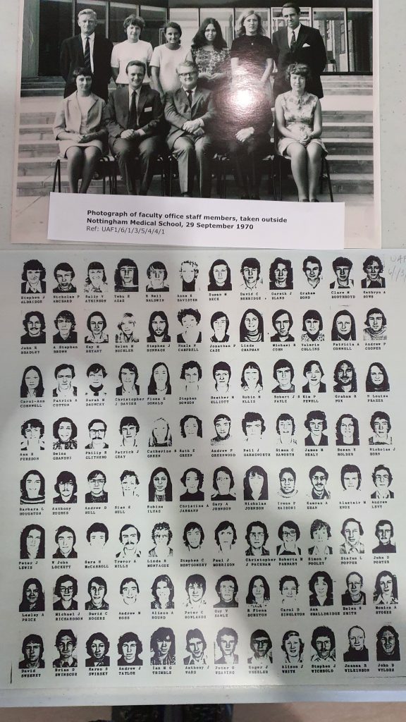 Student mugshots from cohort celebrating their 40th Year Reunion