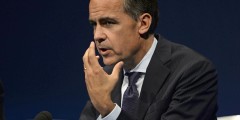 Governor of the Bank of England Mark Carney at the East Midlands Conference Centre