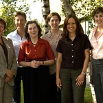 Meeting Anne McLaren (middle front) in 2004 was a real privilege