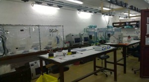 Lab in Makeni