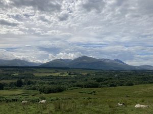 View of Outer Hebrides landscape