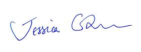 Jessica Corner's signature