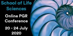 school of life sciences PGR conference poster