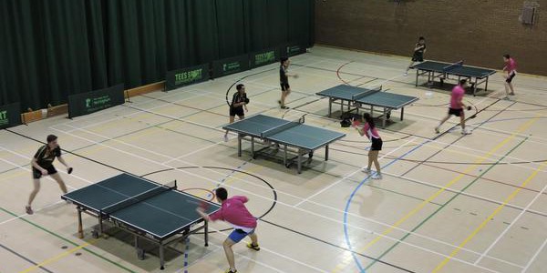 The Table Tennis club on their way to a clean sweep over Trent