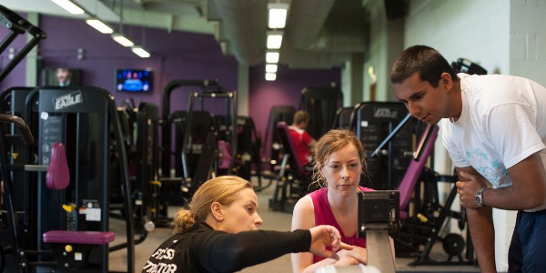 Supported fitness induction