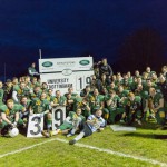 celebrations from the American Football team