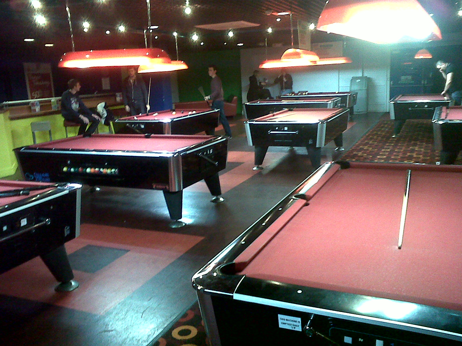 bowling snooker