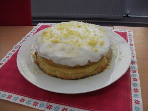 The cake I made for a psychology 'bake off'