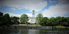picture of University of nottingham trent building on a cloudy day