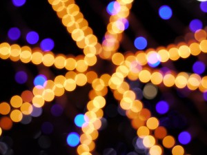 Abstract christmas tree lights in star shape (Image credit: Marius Muscalu, Flickr)