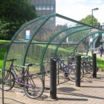 One of the cycling facilities on University Park