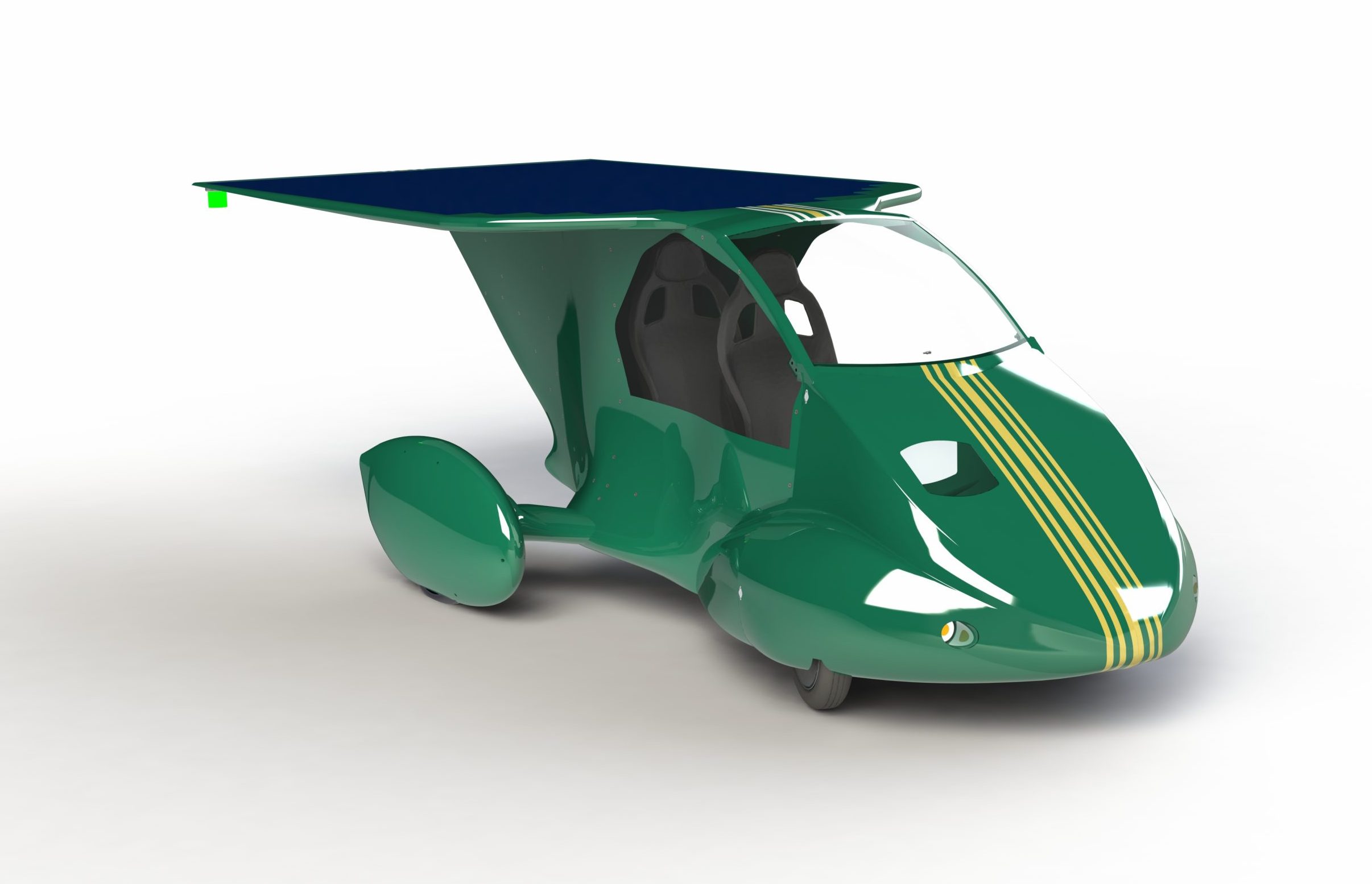 3d Design of the solar car