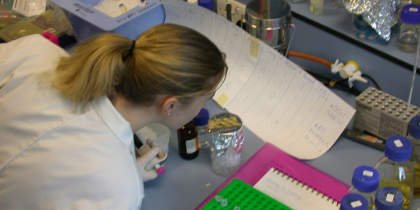 Setting up PCRs using large print protocols