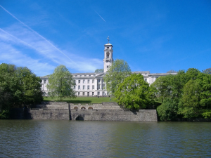 A landscape image of Trent Building at University park 