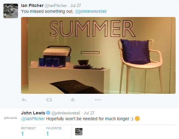 John Lewis tweet